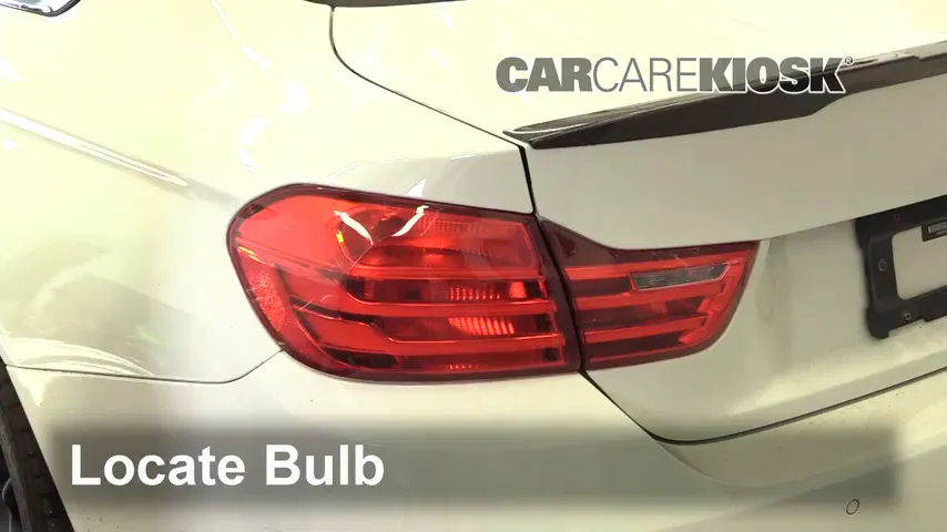 2015 BMW M4 3.0L 6 Cyl. Turbo Coupe Lights Tail Light (replace bulb)